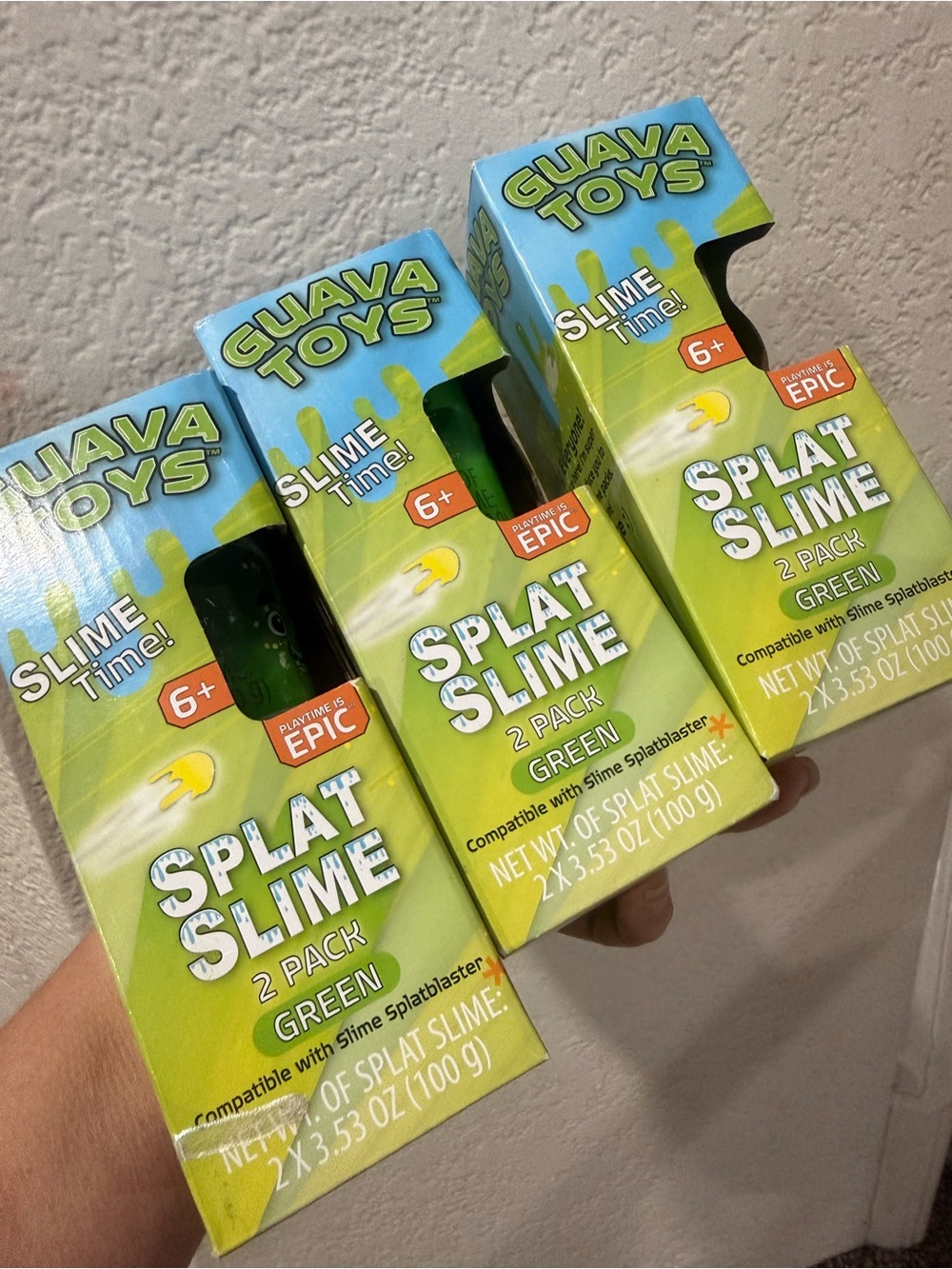 Bundle of 2 Guava toys. Slime time. New